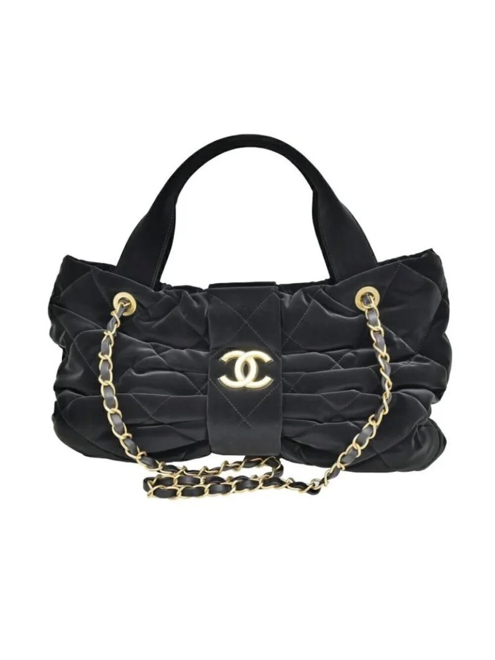 Chanel Bow Bag Chain Shoulder Hand